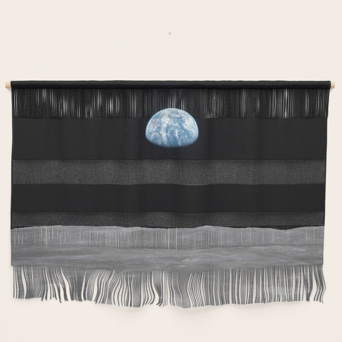 Earth rise over the Moon Wall Hanging Gallery Image 1