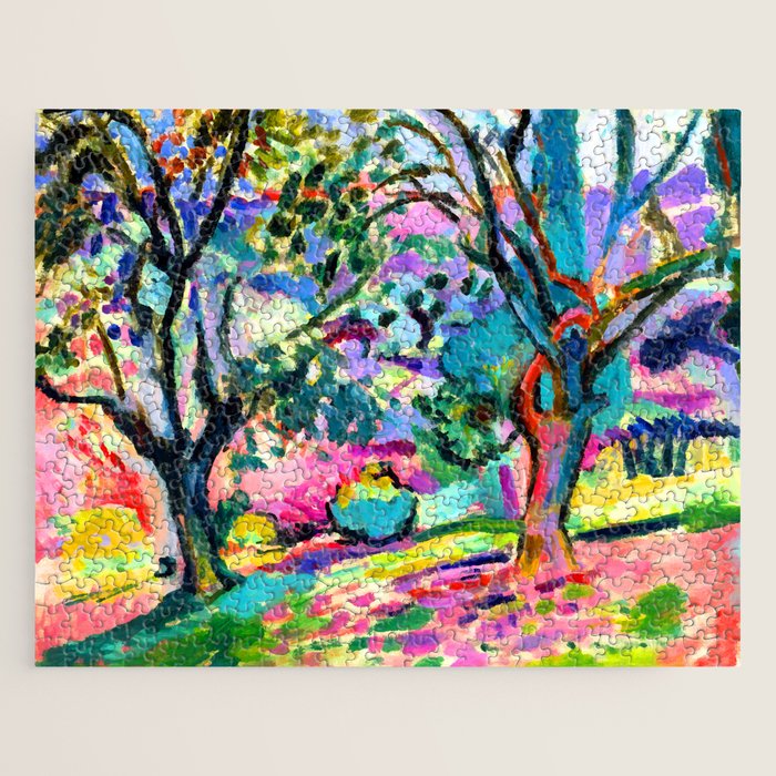 Henri Matisse Olive Trees at Collioure Jigsaw Puzzle Gallery Image 1