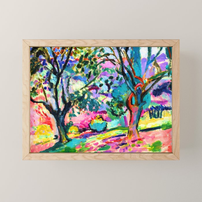 Henri Matisse Olive Trees at Collioure Mini Art Print Gallery Image 1