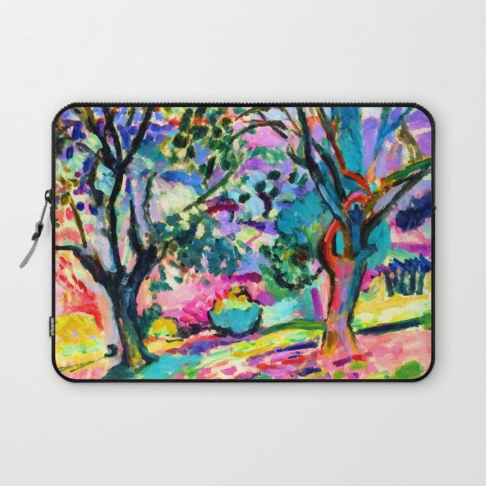 Henri Matisse Olive Trees at Collioure Laptop Sleeve Gallery Image 1