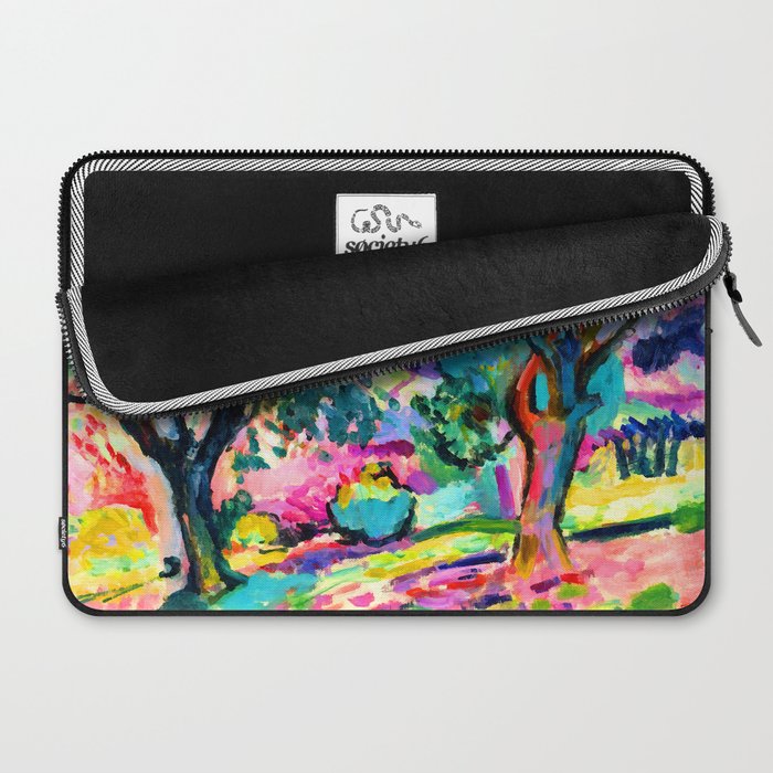 Henri Matisse Olive Trees at Collioure Laptop Sleeve Gallery Image 2