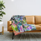 Henri Matisse Olive Trees at Collioure Throw Blanket Gallery Image 1
