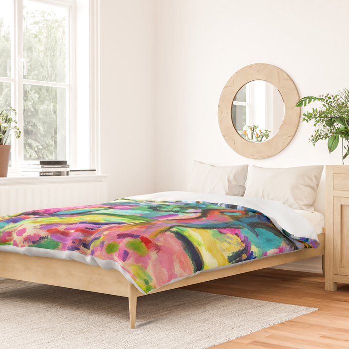 Henri Matisse Olive Trees at Collioure Duvet Cover Gallery Image 2