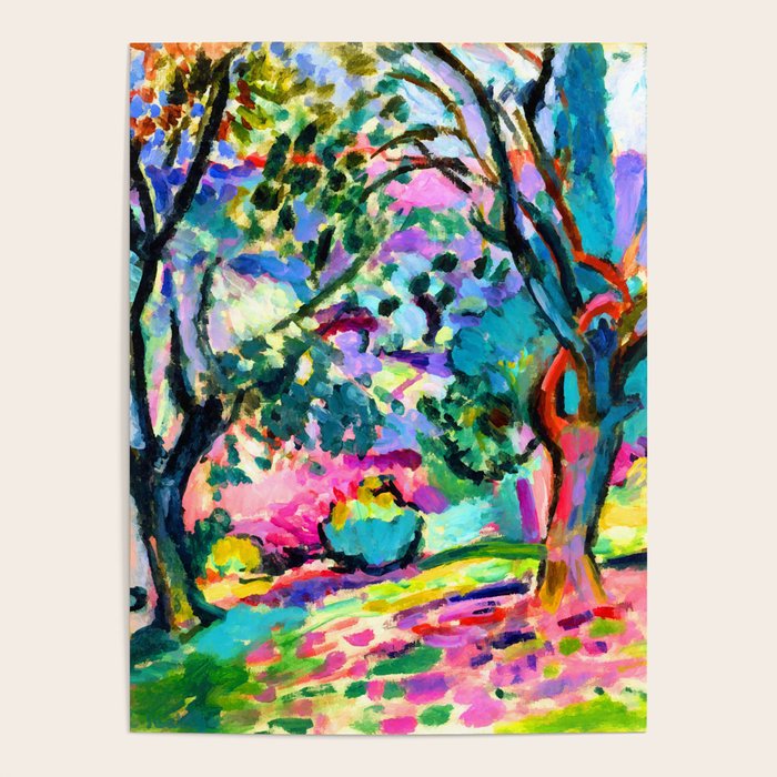 Henri Matisse Olive Trees at Collioure Poster Gallery Image 4