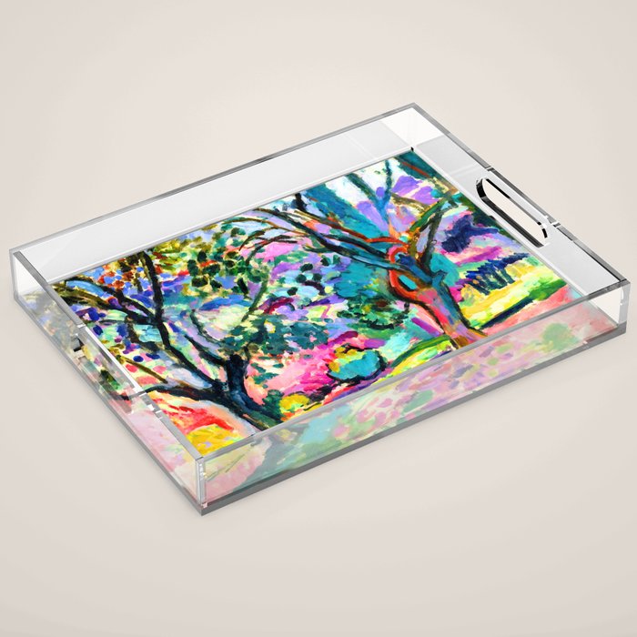 Henri Matisse Olive Trees at Collioure Acrylic Tray Gallery Image 1