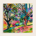 Henri Matisse Olive Trees at Collioure Wood Wall Art Gallery Image 1