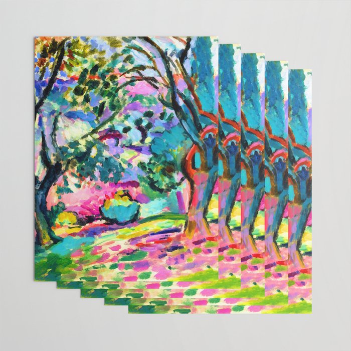 Henri Matisse Olive Trees at Collioure Wrapping Paper Gallery Image 3