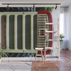 International Grill Red Tractor Front  Wall Mural Gallery Image 1
