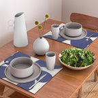 Abstract-botanical 16 blue Placemat Gallery Image 2