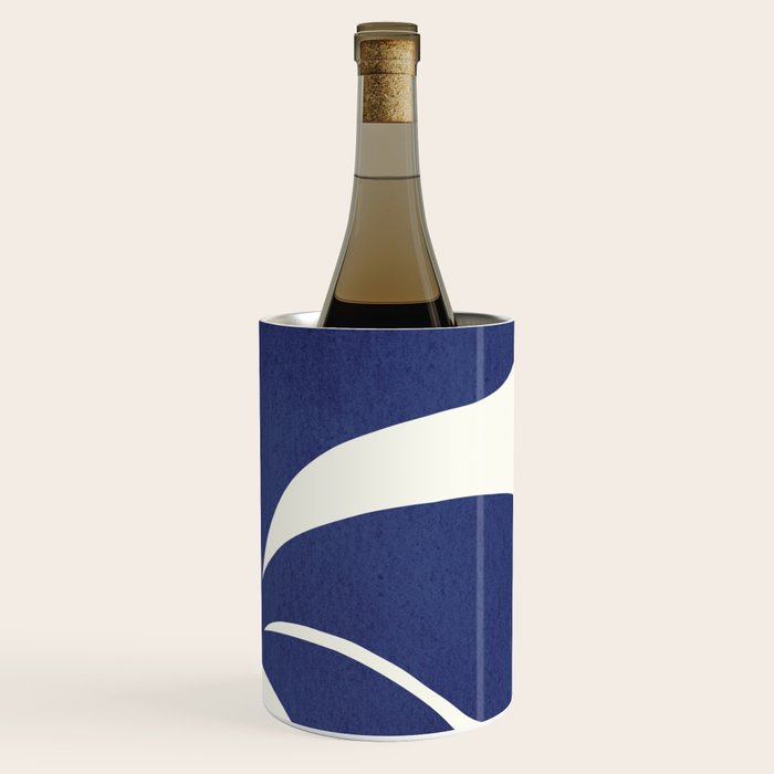 Abstract-botanical 16 blue Wine Chiller Gallery Image 3
