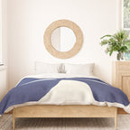 Abstract-botanical 16 blue Duvet Cover Gallery Image 3
