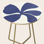 Abstract-botanical 16 blue Side Table Gallery Image 2