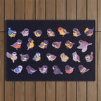 Tit - dark Outdoor Rug Gallery Image 1