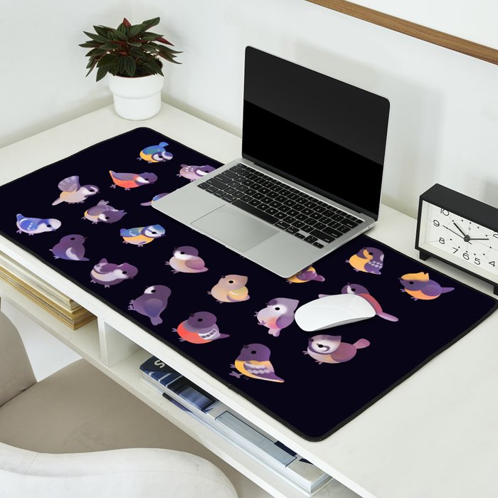 Tit - dark Desk Mat Gallery Image 2