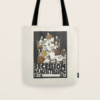 Egon Schiele Vintage Exhibition Poster, 1918 Tote Bag Gallery Image 1