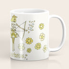 sagittarius zodiac wave bandit // retro surf art by surfy birdy Coffee Mug Gallery Image 1