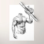 Headless Horseman SpookyDOOD Wrapping Paper Gallery Image 1