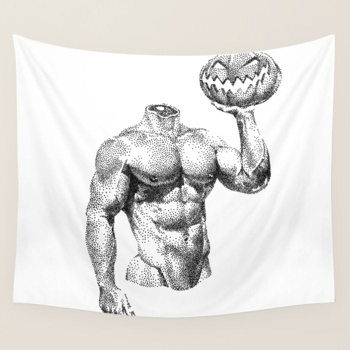 Headless Horseman SpookyDOOD Wall Tapestry Gallery Image 4