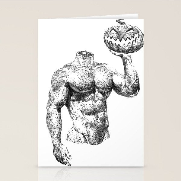 Headless Horseman SpookyDOOD Stationery Card Gallery Image 2