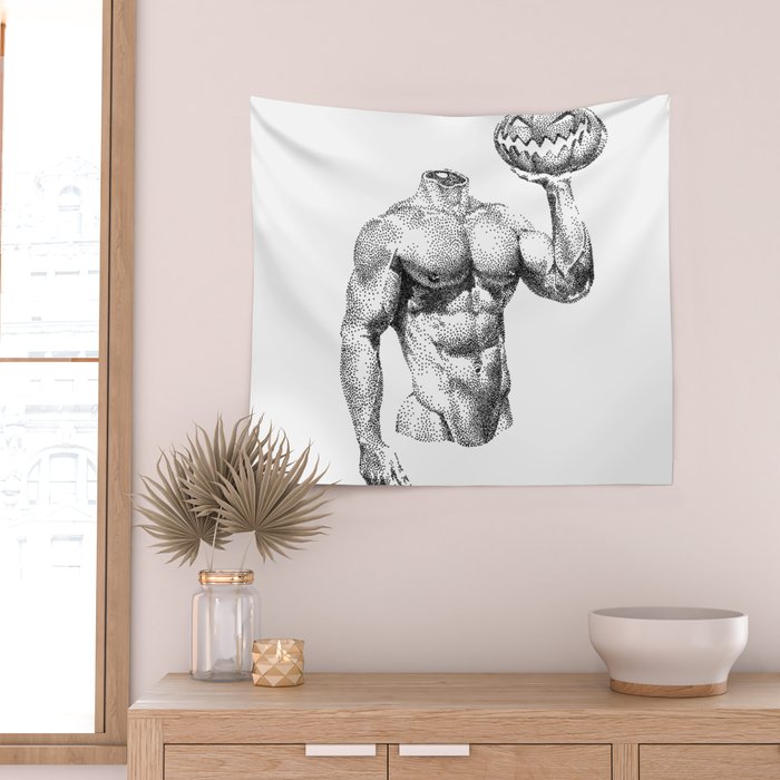 Headless Horseman SpookyDOOD Wall Tapestry Gallery Image 2
