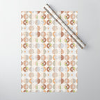 Patterned Circles: Maps & Kraft Paper Wrapping Paper Gallery Image 1