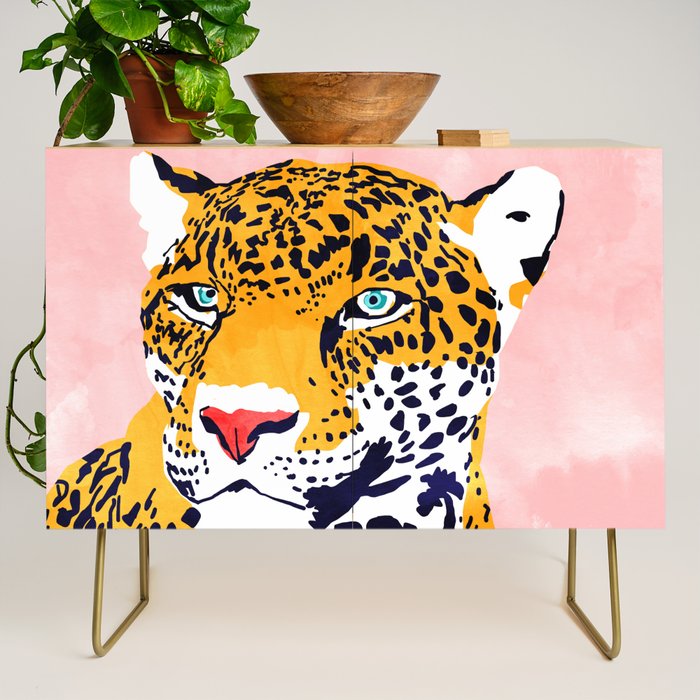 The Leopard Portrait Credenza Gallery Image 1