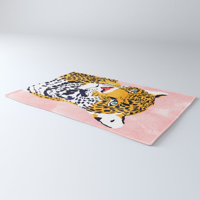 The Leopard Portrait Rug Gallery Image 3