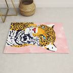 The Leopard Portrait Rug Gallery Image 1