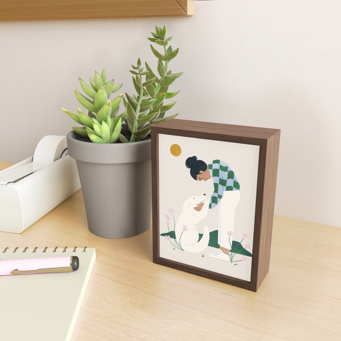 pet you back Mini Art Print Gallery Image 2