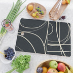 Abstract Line 20 Cutting Board Gallery Image 2