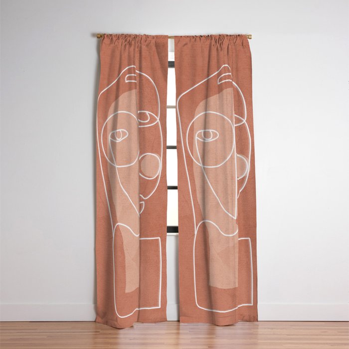 Faces 01 Window Curtain Gallery Image 6