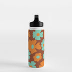 70's Retro print Water Bottle Gallery Image 3