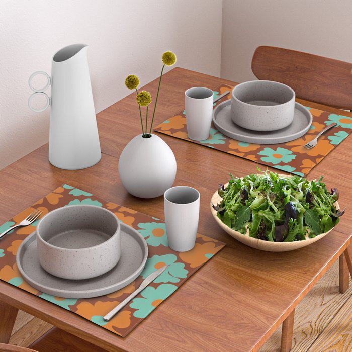 70's Retro print Placemat Gallery Image 2