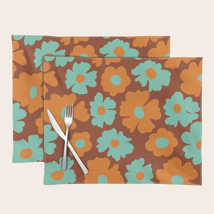 70's Retro print Placemat Gallery Image 1