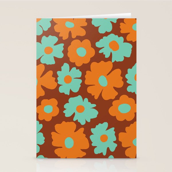 70's Retro print Stationery Card Gallery Image 2
