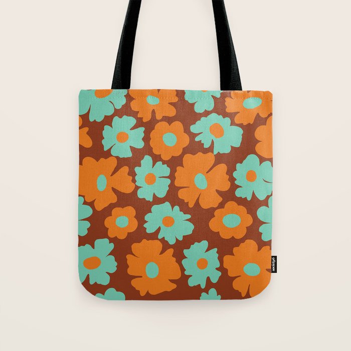 70's Retro print Tote Bag Gallery Image 1