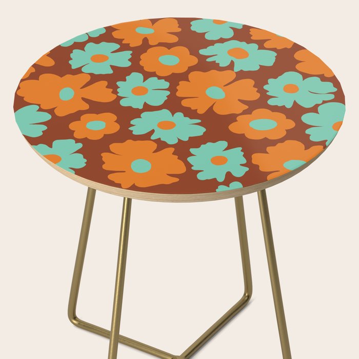70's Retro print Side Table Gallery Image 2