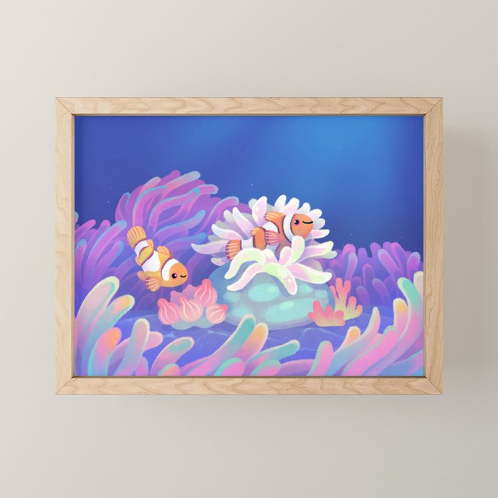 Clown fish Mini Art Print Gallery Image 1