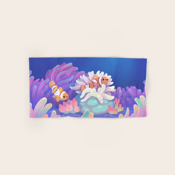 Clown fish Bath Towel Gallery Image 1