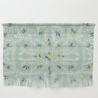 Wonderful holiday joy twigs mint Wall Hanging Gallery Image 1