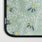 Wonderful holiday joy twigs mint Laptop Sleeve Gallery Image 3