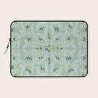Wonderful holiday joy twigs mint Laptop Sleeve Gallery Image 1