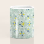 Wonderful holiday joy twigs mint Coffee Mug Gallery Image 4