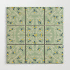 Wonderful holiday joy twigs mint Wood Wall Art Gallery Image 1