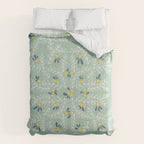 Wonderful holiday joy twigs mint Comforter Gallery Image 6