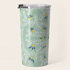 Wonderful holiday joy twigs mint Travel Mug Gallery Image 3