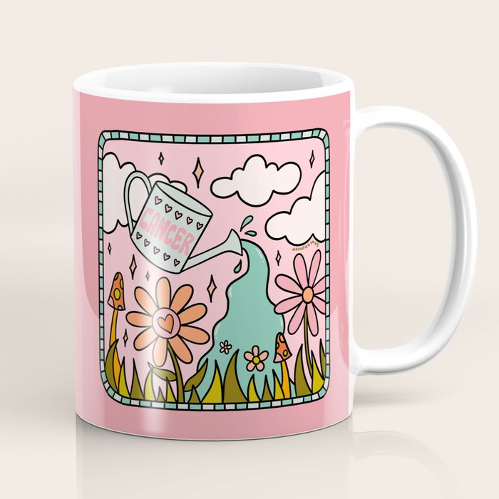 Cancer Zodiac Garden Coffee Mug Gallery Image 1
