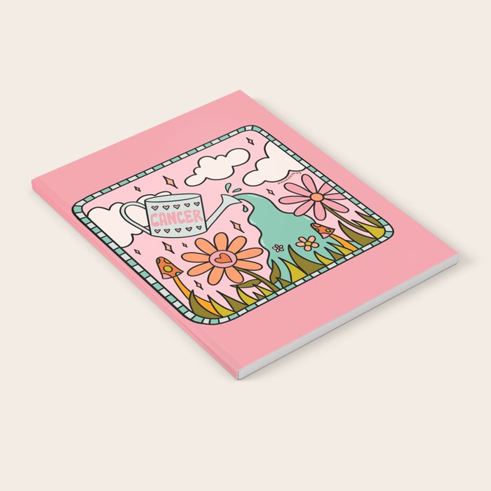 Cancer Zodiac Garden Notebook Gallery Image 1