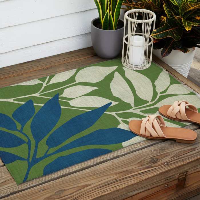 Spring Trees No2 Outdoor Rug Gallery Image 2