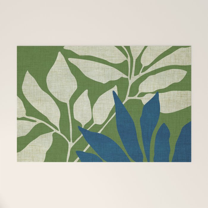 Spring Trees No2 Welcome Mat Gallery Image 1